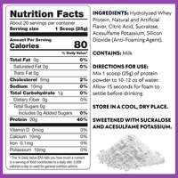 Fabricant de compléments alimentaires, poudre de protéines de lactosérum claire, mélange pour boisson, gain de masse en calcium, protéines de lactosérum pour soutenir la récupération musculaire
