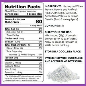 Suplemento de Proteína de Suero de Leche Transparente en Polvo, Mezcla para Beber, Ganador de Calcio, Proteína de Suero para Aumentar Masa Muscular, Apoyo para la Recuperación Muscular - Product Image 2