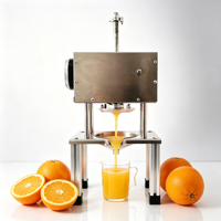 Commerciële eenvoudige koudgeperste calamansi-limoen-sinaasappel-citruspersmachine, fruitsapmachine voor juicebars