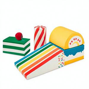 Bloques de espuma para escalar al por mayor, juego de 5 piezas, juguetes de escalada para interiores para niños pequeños de 1 a 4 años - Product Image 1