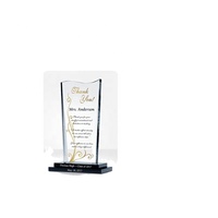 Plaque en cristal vierge par sublimation, mm, k9, tendance
