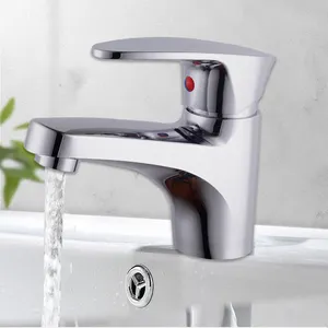 Minwei 2022 Desain Baru Pegangan Tunggal Jiaxing ABS Plastik Hemat Air Tahan Lama Basin Faucet Mixer