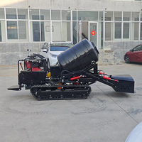 Mobiler Kettenbetonmischer mit Selbstladefunktion, Mini-Betonmischer-Dumper, Bestseller Mini-Betonmischer