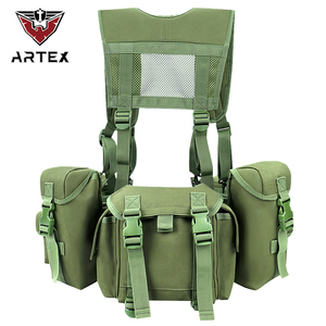 Gilet tactique léger en polyester imperméable pour homme, idéal pour l'entraînement en extérieur et la chasse - Product Image 1