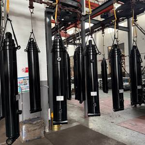 Cylindre <span class=keywords><strong>hydraulique</strong></span> <span class=keywords><strong>télescopique</strong></span> Lipler 3-5 étages pour camion benne, simple/<span class=keywords><strong>double</strong></span> action, certifié ISO, garantie 1 an, 16Mpa, usage industriel - Product Image 4