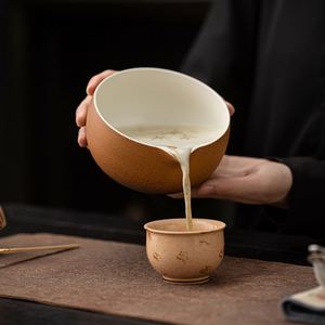 Ancient Charm Eco-Friendly Durable Traditional <b>Chinese</b> Design Porcelain Matcha <b>Bowl</b> Tea Whisker Stand Set Customizable Plain - Product Image 1