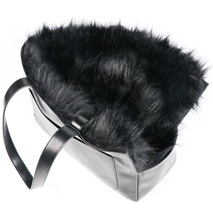 Cá Nhân Trực Tiếp Nhà Sản Xuất Tân Da Thời Trang Túi Xách Da Báo Túi Lông Thú Túi Du Lịch Con Chó Tàu Sân Bay Tote Túi Vật Nuôi Sang Trọng Ví - Product Image 4