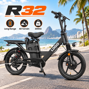 จักรยานไฟฟ้าไฮบริด R32 48V32AH รุ่นสั่งทำพิเศษ ระยะทาง 128 กม. จักรยานไฟฟ้าสำหรับส่งของ จำนวนมาก สำหรับคนขับส่งของ - Product Image 1
