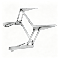 SINOHARD Cadre de mécanisme de table relevable en acier pour appartement, cuisine, hôtel