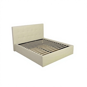 Soldes Exceptionnelles : Lit de Rangement Moderne en Cuir PU avec Système de Levage à Gaz et Fond en Treillis Métallique Renforcé, Expédition Rapide, Offre en Stock - Product Image 1