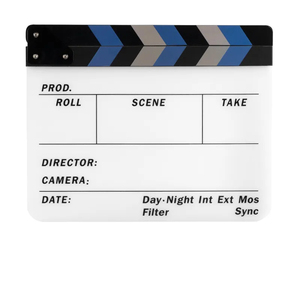Pizarra <span class=keywords><strong>de</strong></span> director <span class=keywords><strong>de</strong></span> <span class=keywords><strong>cine</strong></span> acrílica <span class=keywords><strong>de</strong></span> 30x24cm, colorida, <span class=keywords><strong>de</strong></span> borrado en seco, para estudio, fotografía, vídeo, TV y transmisiones en vivo, ¡la más vendida! - Product Image 4