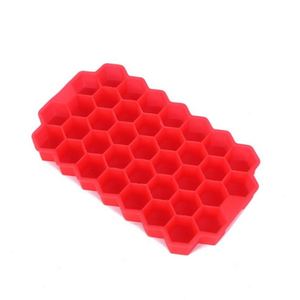 Moule à glaçons en silicone alvéolé 37 cellules, sans BPA, réutilisable, qualité alimentaire, personnalisé, pour whisky - Product Image 1