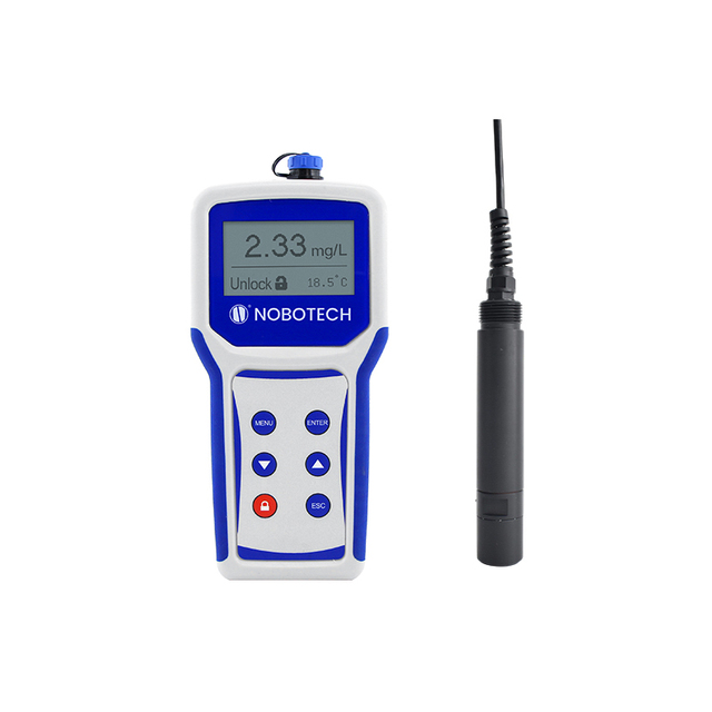 NOBOTECH Dissolved Oxygen Meter for Aquaculture DNB-160YG Handheld Dissolved Oxygen Analyzer  Water Dissolved Oxygen Sensor