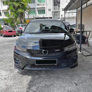 Welta Protector de Esquinas Delanteras de Plástico ABS+PP Negro Pulido Antirrayas, Kit de Carrocería para City, ¡Gran Venta! - Product Image 4