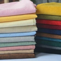 Échantillon gratuit imperméable à l'eau, polaire Polyester Composite Tricot Micro velours côtelé rembourrage velours peluche tissu pour meubles/