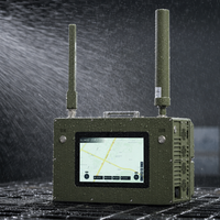 Dispositif de détection UAV portable 4 km pour la sécurité de l'espace aérien, avec détection de spectre et blindage RF, 40 cibles, 300-6000 MHz