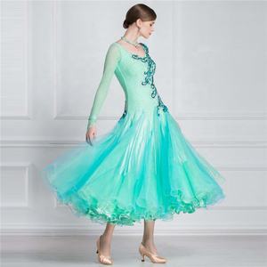 B-18398 <span class=keywords><strong>de</strong></span> baile <span class=keywords><strong>de</strong></span> salón moderno para adultos, <span class=keywords><strong>traje</strong></span> liso personalizado <span class=keywords><strong>de</strong></span> alta gama, gran oferta - Product Image 4