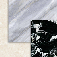 Dalle de granit artificiel gris moderne de grande taille 1600x3200MM pour sol/mur intérieur, effet jadéite froide, grand format pour mur de douche et plan de travail