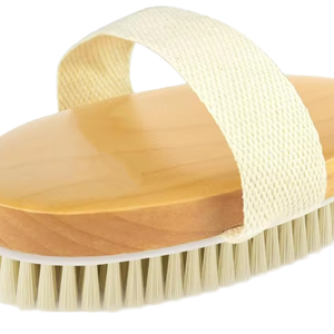 Accesorios de Baño OEM, Cepillo de Ducha de Madera con Correa Antideslizante y Fácil Limpieza - Product Image 1