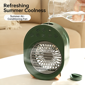 Mini Enfriador de Aire de 300 ml, Ventilador de Enfriamiento de Agua Ajustable para Escritorio, Humidificador de Escritorio para Oficina, Ventilador de Enfriamiento Portátil USB - Product Image 2