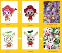Peluche personnalisée avec logo, Chucky et Tiffany, poupée en peluche Chucky Bride, jouet en peluche d'Halloween, dessin animé effrayant, coussin doux en gros
