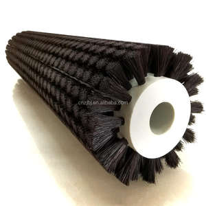 <span class=keywords><strong>Brosse</strong></span> à rouleaux cylindrique en nylon 6-6 pour le lavage <span class=keywords><strong>de</strong></span> verre à revêtement Low-e Soft Coat, pour machine à laver le verre plat vertical - Product Image 1
