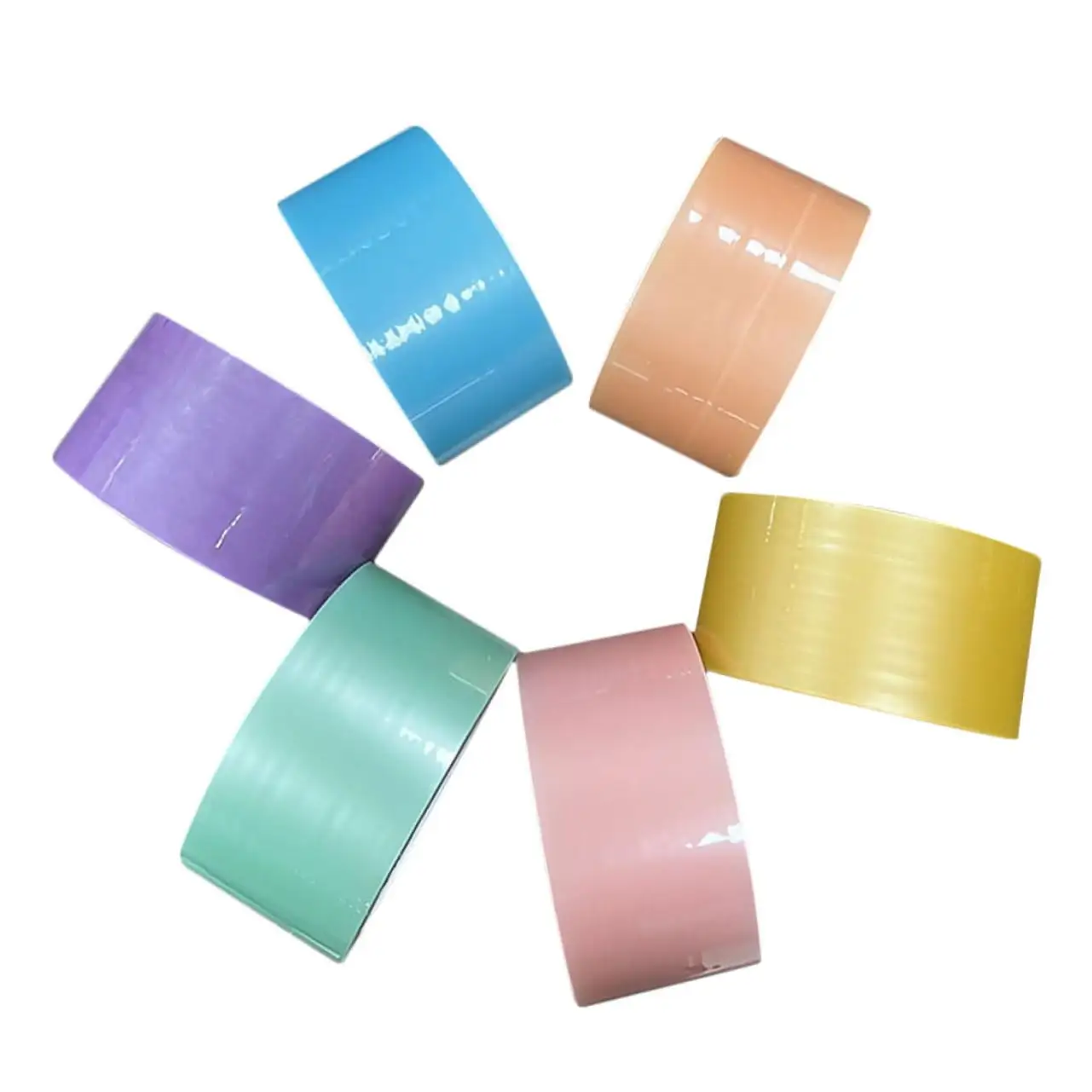 Acrylic Adhesive Double Sided BOPP Ball Tape Waterproof Hit Stress-Relieving Colorful Decompression Masking Tape