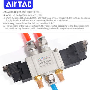 AIRTAC סולנואיד שסתום 7V0530C/130C/230C/330C-M5/06/08/10/15S שלוש עמדה חמש דרך שסתום סולנואיד שסתום - Product Image 3