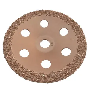 Tungsten karbür parlatıcı disk kauçuk