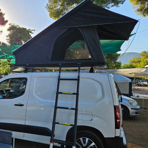 Carpa de Techo Elevada Triangular WILD CLOUD, Carpa de Techo Rígida de Aluminio, Impermeable, para Acampar y Viajar - Product Image 3