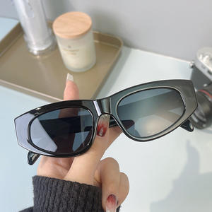 Gafas de Sol de moda <span class=keywords><strong>2022</strong></span> para mujer, gafas de sol de diseñador de sombra Vintage de lujo, de tamaño pequeño gafas de sol, gafas cuadradas para hombre - Product Image 3