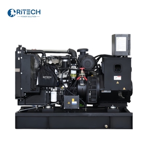 RITECH 150kva 120kw nhà máy điện Máy phát điện diesel im lặng loại 50/60Hz sao lưu nước làm mát - Product Image 3