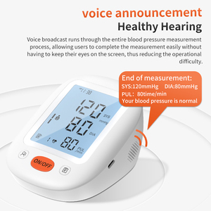 <span class=keywords><strong>Tensiomètre</strong></span> numérique personnalisé avec sphygmomanomètre intelligent avec <span class=keywords><strong>brassard</strong></span> et écran LCD - Product Image 5