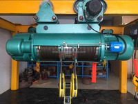 Offre Spéciale 1T capacité Mini palan à corde électrique 6m hauteur de levage treuil à fil en acier nouveau 380v pour Mines Gear Core