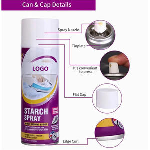 WHJJ, espray de planchado de <span class=keywords><strong>almidón</strong></span> resistente de alta calidad, productos químicos domésticos multiusos fáciles de poner <span class=keywords><strong>para</strong></span> <span class=keywords><strong>planchar</strong></span> la <span class=keywords><strong>ropa</strong></span> - Product Image 6