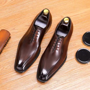 Zapatos de Vestir de Alta Gama para Hombre, Modernos, de Piel de Becerro Genuina, para Negocios y Fiestas, de Lujo, Hechos a Mano en Italia con Tecnología Goodyear, con Cordones, para Todas las Temporadas, Estilo Oxford - Product Image 5