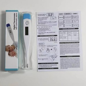 Thermomètre numérique réglable Celsius-Fahrenheit, thermomètre clinique numérique avec une précision de +/-0,2°C pour une utilisation buccale - Product Image 6