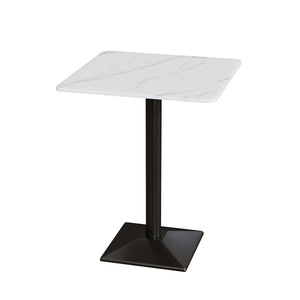 Juego de Sillas y Mesa de Comedor de PVC, Diseño Moderno y Simple, Mesa Cuadrada Multifuncional para Tienda de Té con Leche, Comedor Escolar, Restaurante - Product Image 5
