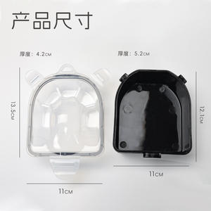 Outils pour l'art des ongles, bol à bulles noir à double couche, <span class=keywords><strong>boucle</strong></span> isolante, adoucissement des peaux mortes, fournitures pour l'art des ongles - Product Image 4