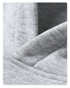 Sudadera de Invierno para Hombre de Alta Calidad, con Logotipo Personalizado, 100% Algodón, Resistente al Viento, Ecológica, Gruesa, con Bordado 3D, Estilo Urbano Holgado - Product Image 3