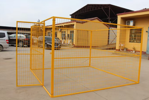 Chenil pour chien en acier galvanisé de grande taille Cage extérieure robuste pour animaux de compagnie - Product Image 4