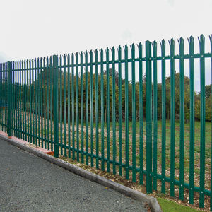 Murs de <span class=keywords><strong>palissade</strong></span> Clôture de haute sécurité <span class=keywords><strong>Palissade</strong></span> à dessus incurvé en acier Pales Composants de clôture - Product Image 6