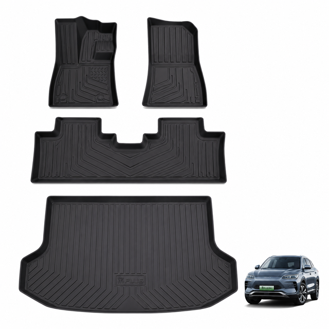Cheap Tpe Anti-slip Customized Auto Carpet Deep Dish Car Floor Mats Cargo Liners for 2021-2025Byd Song Plus DM-i