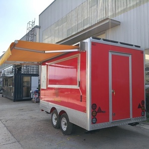 YLROAD 11.5FT CE-Certified Custom Mobile Food Trailer with Rust-Resistant Aluminum Frame for Outdoor Commercial Kitchens - Product Image 2