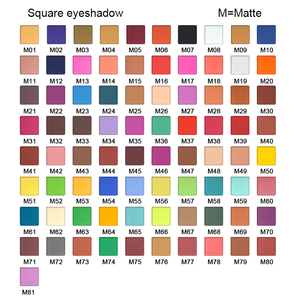 Palette Ombretti Quadrata 22mm Cruelty Free Fai-da-Te, Etichetta Privata, Pigmento per Occhi a Lunga Durata, Logo Personalizzato - Product Image 4
