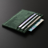Porte-cartes de crédit de haute qualité, étui de luxe pour cartes de crédit, porte-cartes fin en PU, pochette de rangement pour cartes de crédit, vente en gros