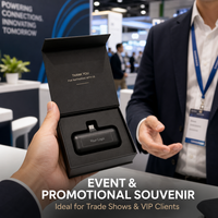 Batterie externe jetable ultra-fine personnalisable avec logo, chargeur d'urgence pour cadeau promotionnel et voyage