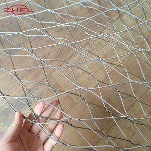 Maille de câble en acier inoxydable tissé Longteng de haute qualité, finition oxyde noir, haute résistance, durable, flexible, avec embout. - Product Image 3