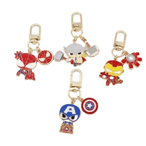 Portachiavi <span class=keywords><strong>Marvel</strong></span> Spider-Man <span class=keywords><strong>Thor</strong></span> in Metallo con Logo Personalizzato, Regalo Promozionale, Vendita all'Ingrosso - Product Image 1