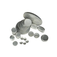 Durable Conductividad del calor Prominent Sliver Aluminio Slug 3003 Shotblasted Aluminio Slugs Domed